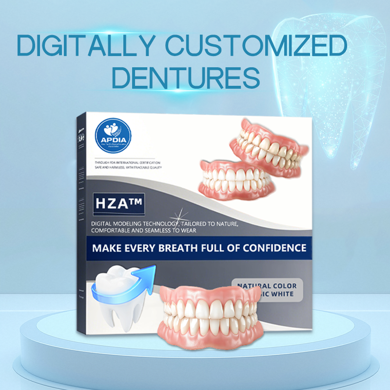 HZA™ --🦷Advanced Customized Full Denture Set🦷 (Recommended by the American Dental Association (ADA))