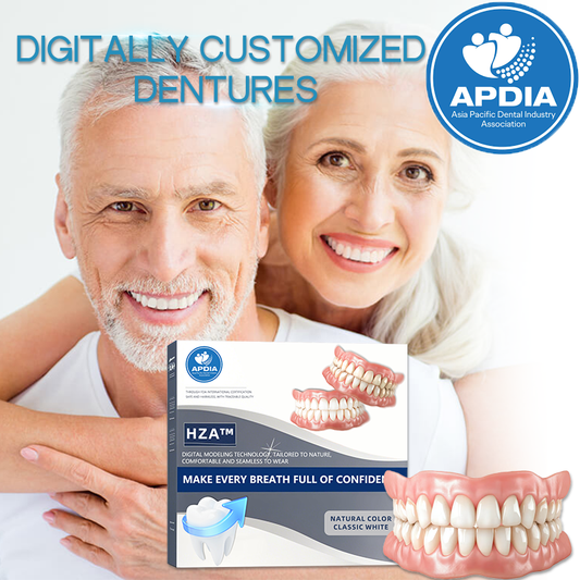 HZA™ --🦷Advanced Customized Full Denture Set🦷 (Recommended by the American Dental Association (ADA))